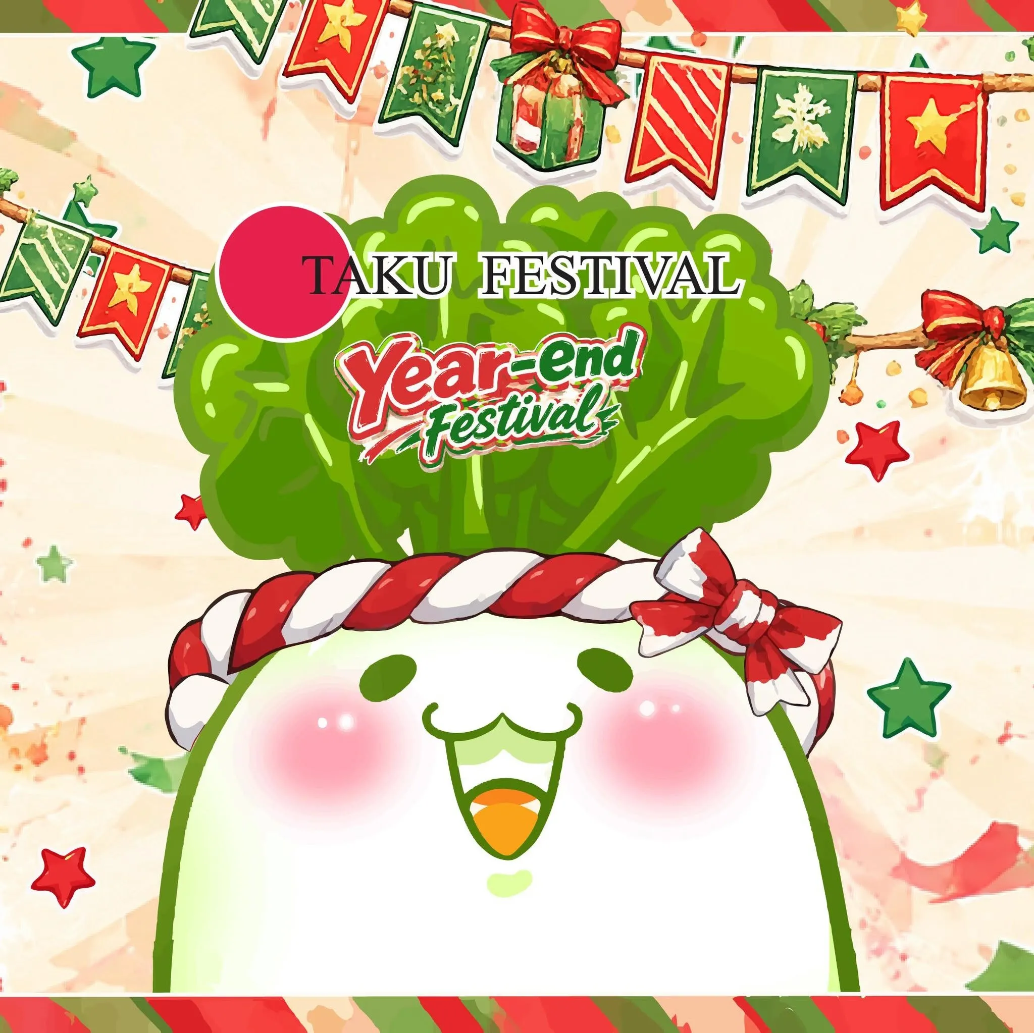 Poster TAKU Festival Year-end Festival cho nhánh Dàn off Giáng sinh 26–27.12.2026